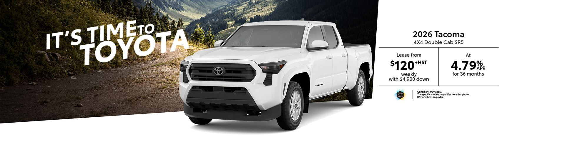 2026 Tacoma 4X4 Double Cab SR5