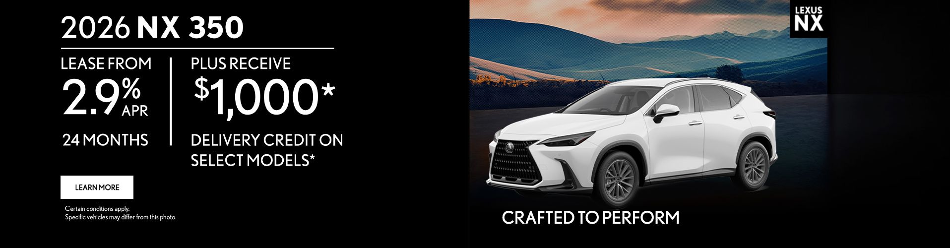 2026 NX 350