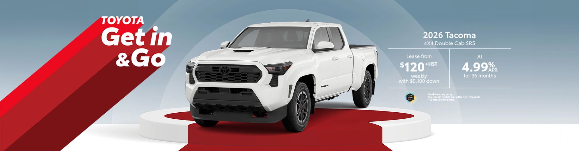 2026 Tacoma 4X4 Double Cab SR5