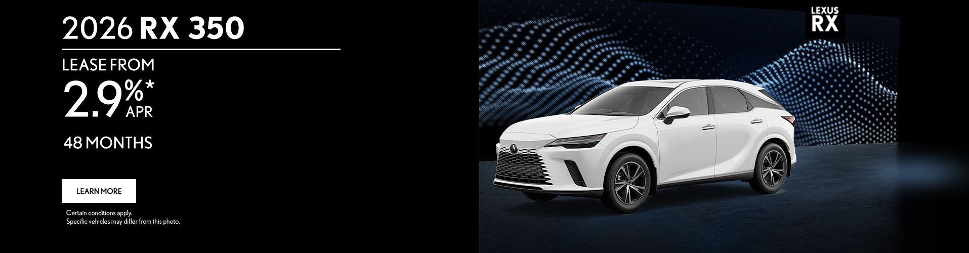 2026 Lexus RX 350