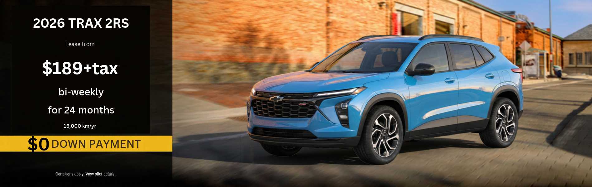 2026 Chevrolet Trax 2RS