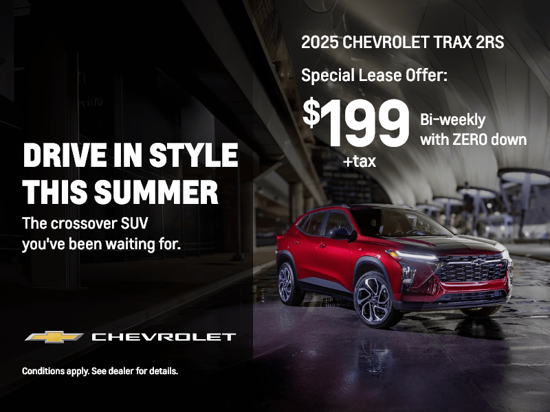 Get the 2025 Trax