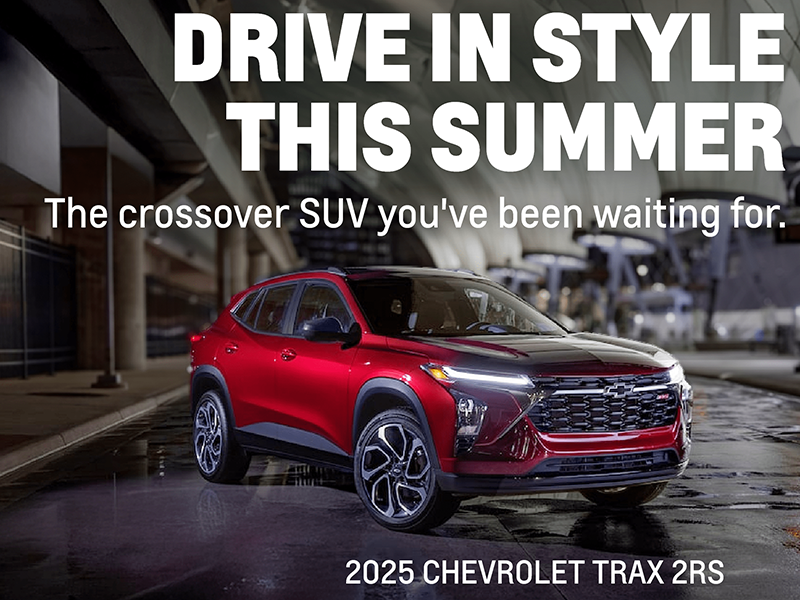 Bring Home the 2025 Trax 2RS
