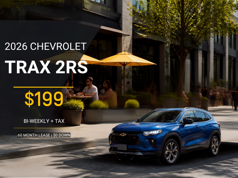 2026 Chevrolet Trax 2RS