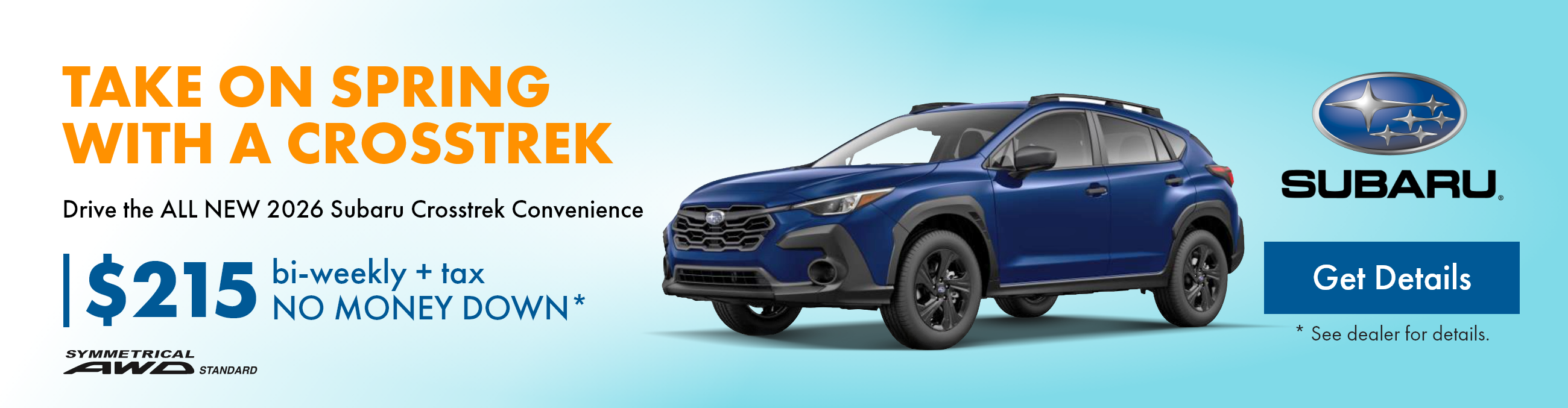 2026 Subaru Crosstrek Convenience
