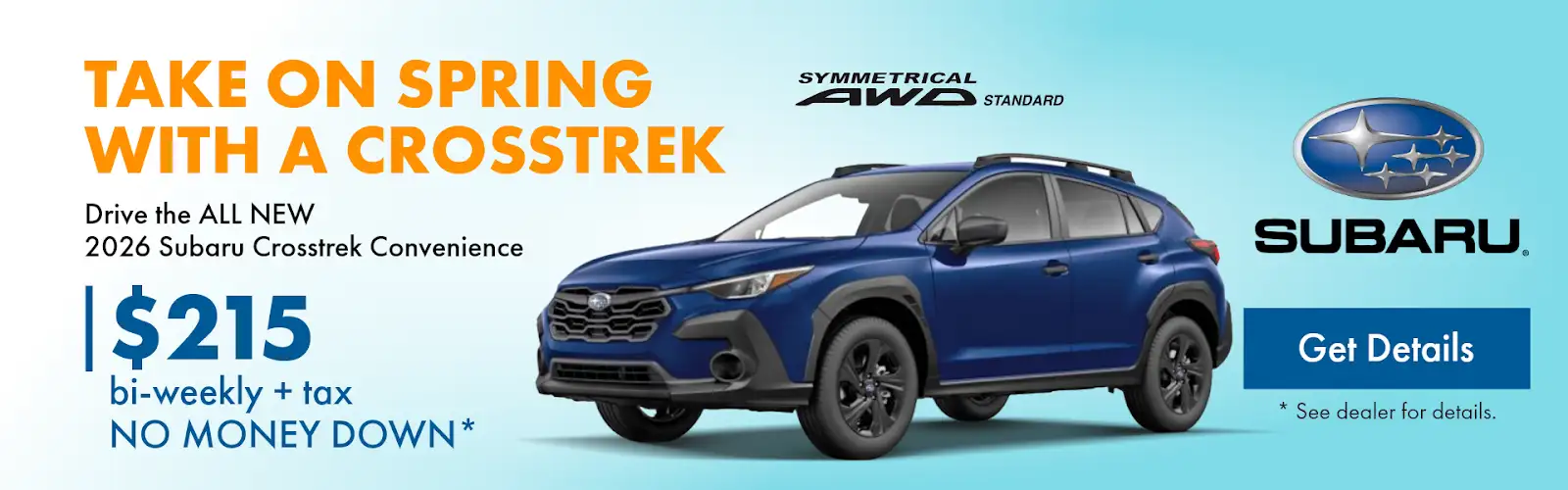 2026 Subaru Crosstrek Convenience