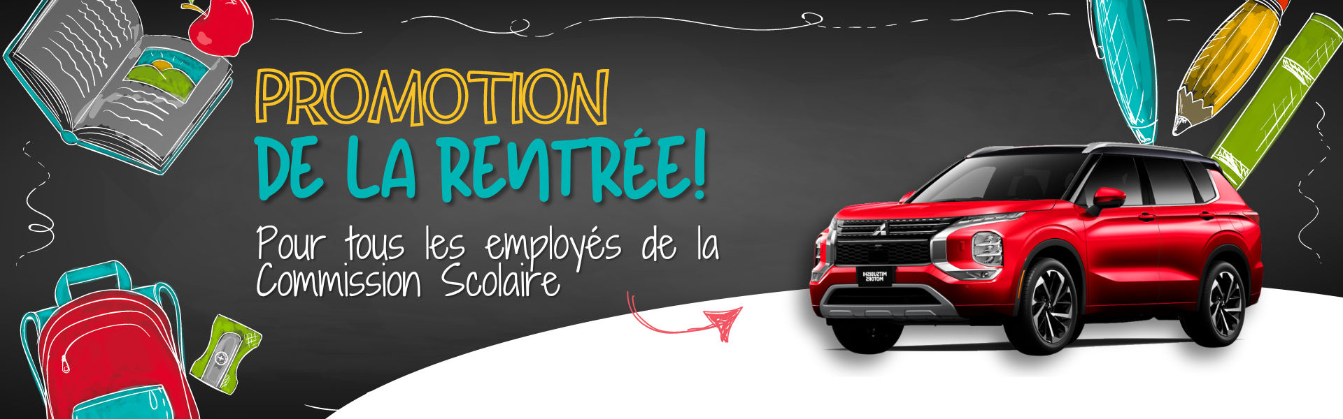 Promo de la rentrée Mitsubishi