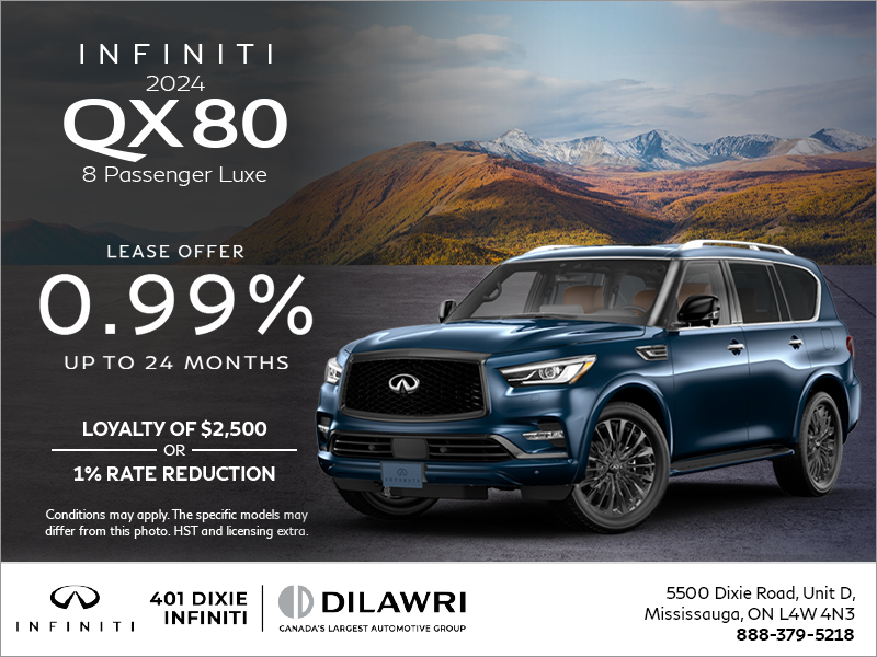 2024 INFINITI QX80 8 Passenger