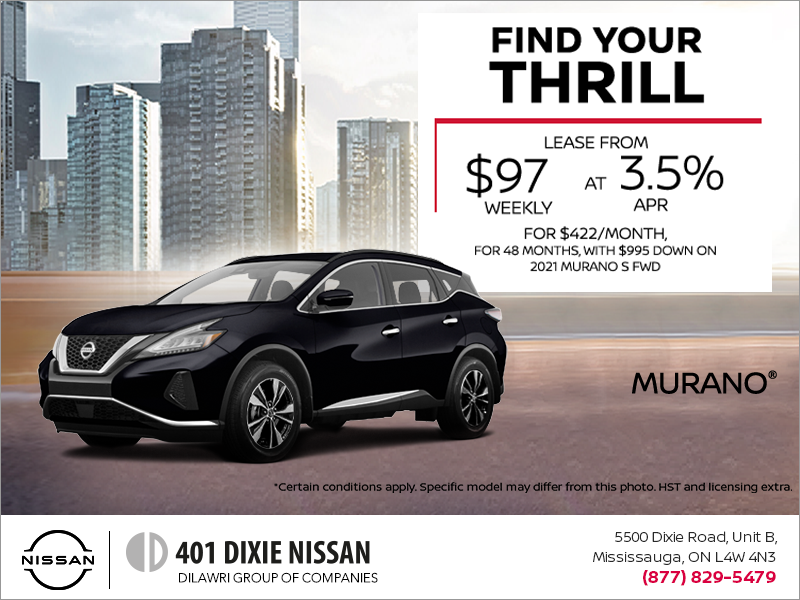 Get the 2021 Murano today!