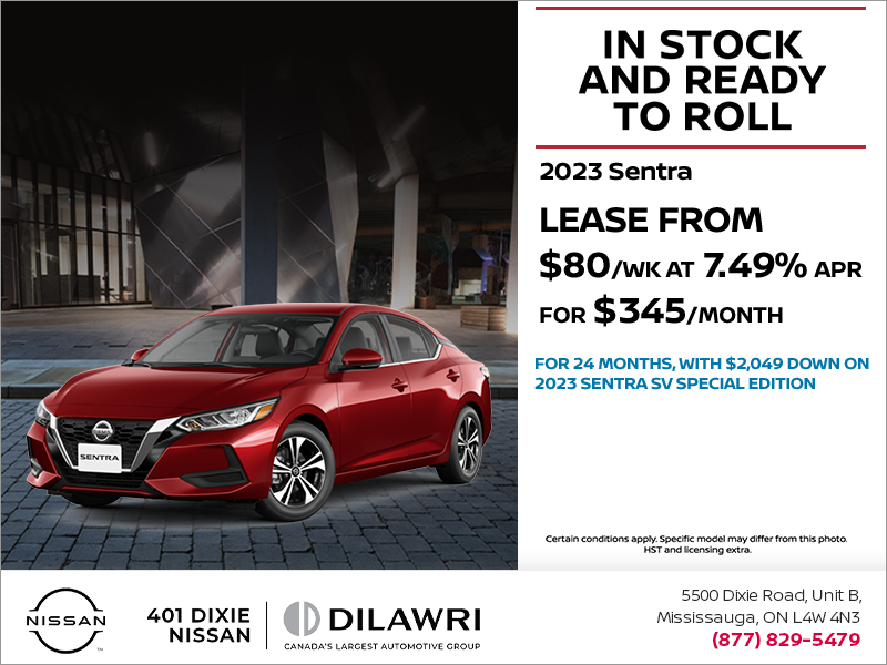 Get the 2023 Nissan Sentra Today!