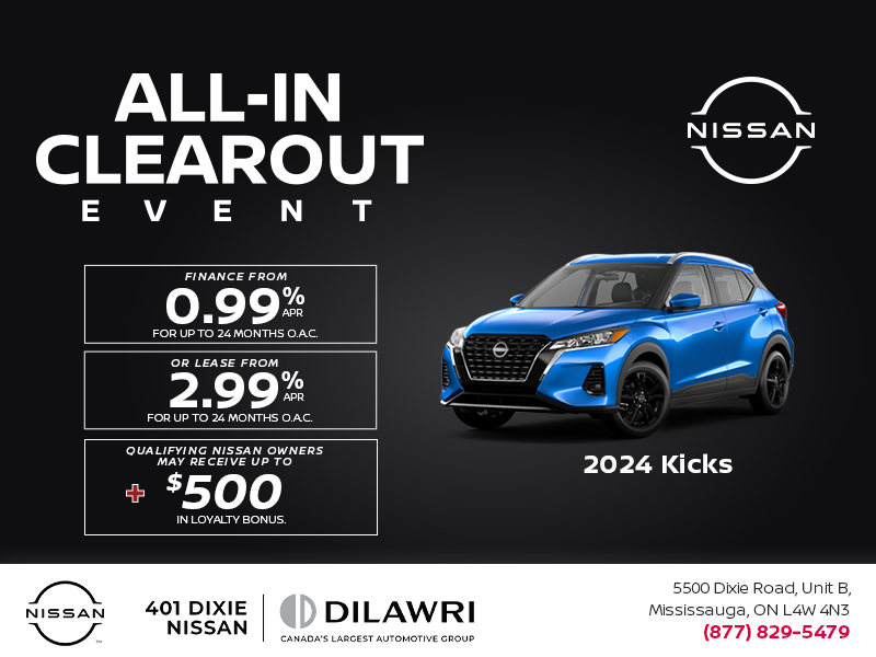 Get the 2024 Nissan Kicks Today!