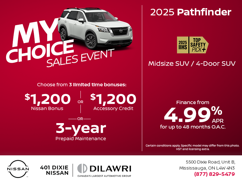 Get the 2025 Pathfinder today!