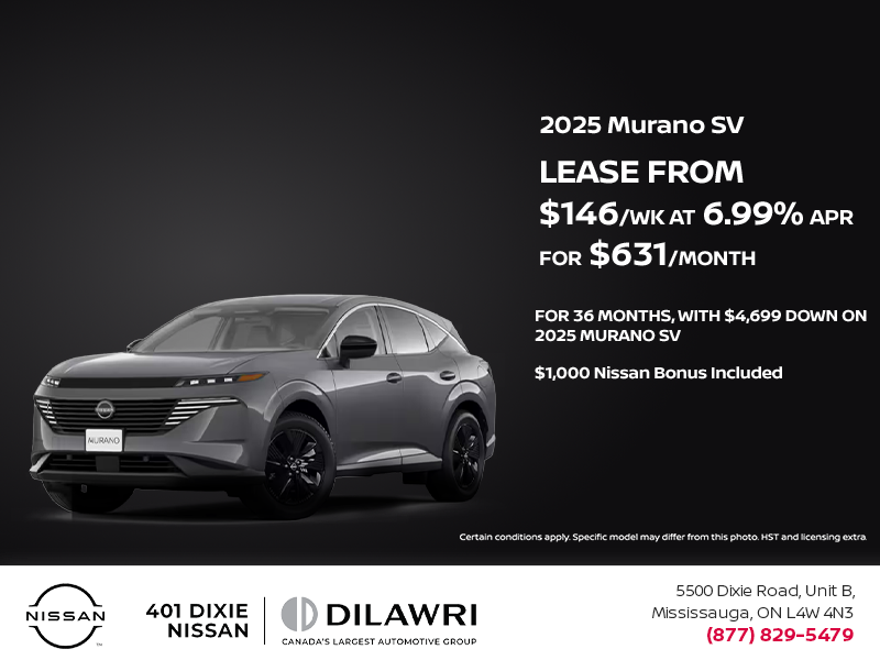 Get the 2025 Nissan Murano today!