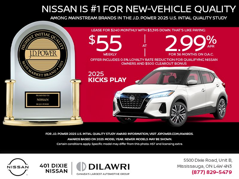 Get the 2025 Nissan Kicks Play S Today!