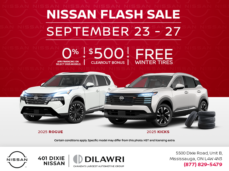 Get the 2025 Nissan Rogue and Kicks Today!