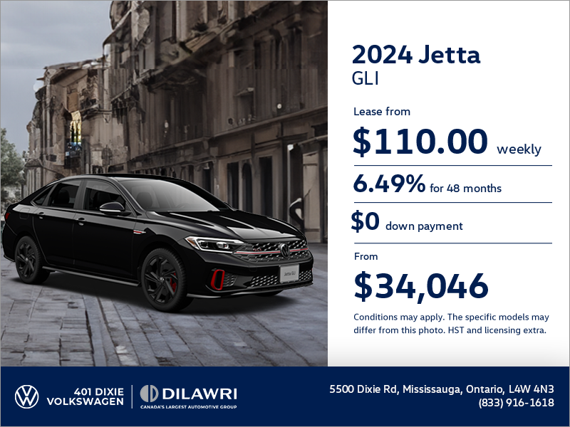 Get the 2024 Volkswagen Jetta GLI