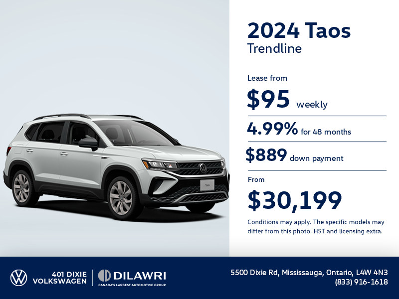 Get the 2024 Volkswagen Taos