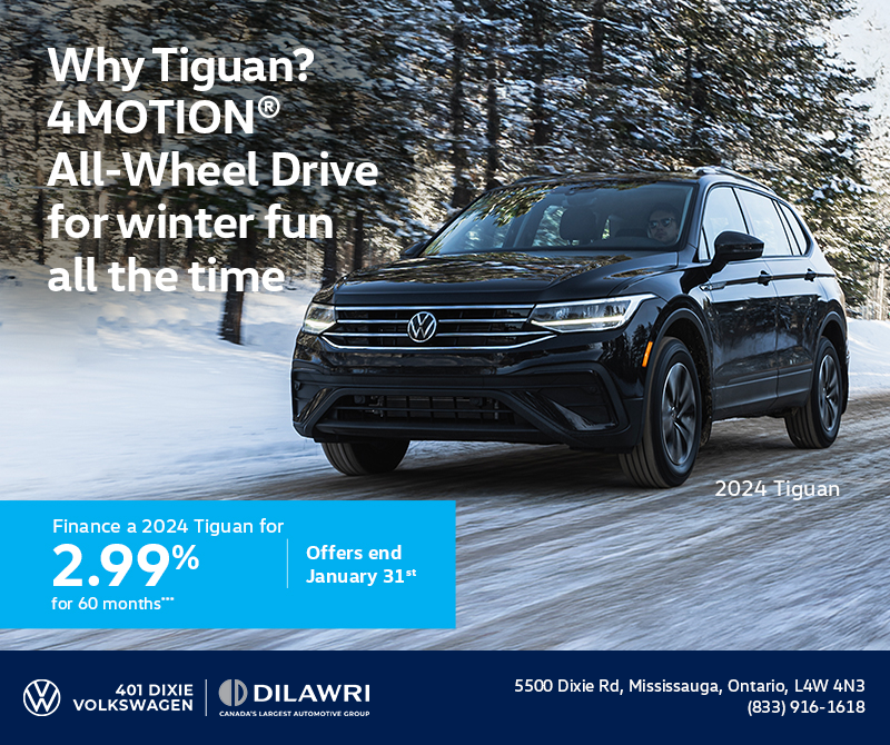 Get the 2024 Volkswagen Tiguan