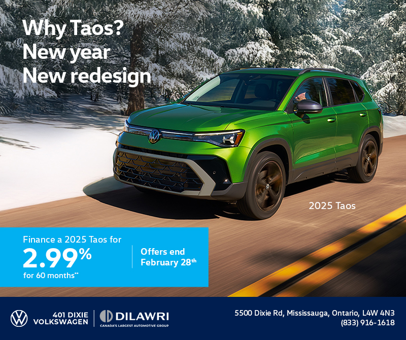 Get the 2025 Volkswagen Taos