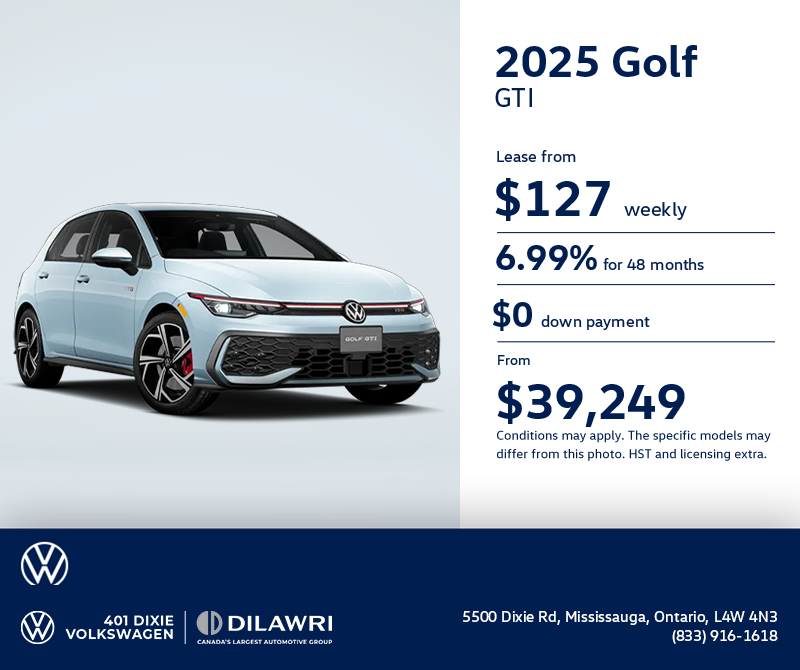 Get the Volkswagen Golf GTI 2025
