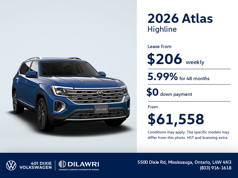 Get the 2026 Volkswagen Atlas