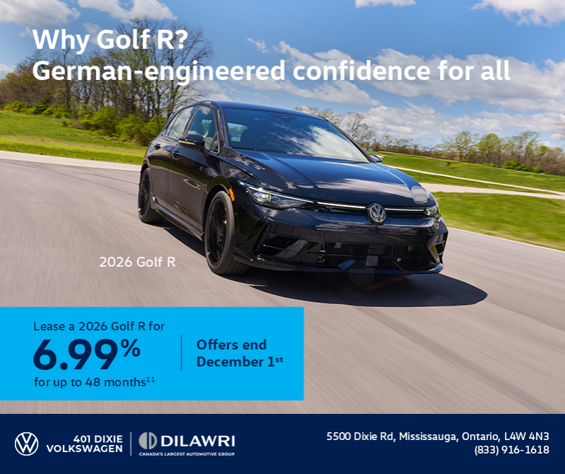 Get the 2026 Volkswagen Golf R