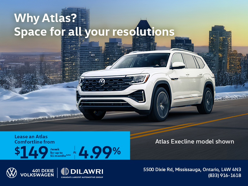 Get the 2026 Volkswagen Atlas