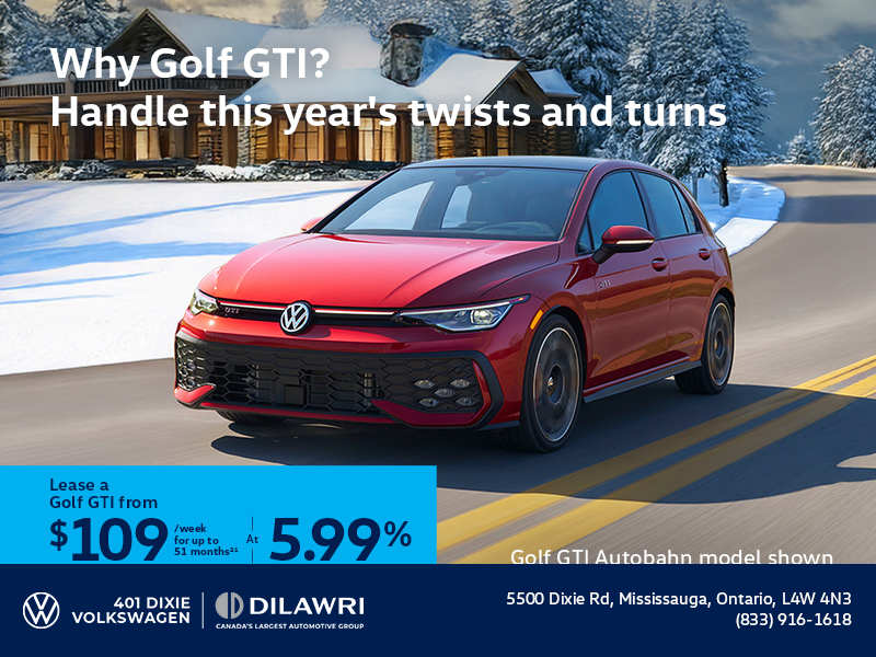 Get the 2026 Volkswagen Golf GTI