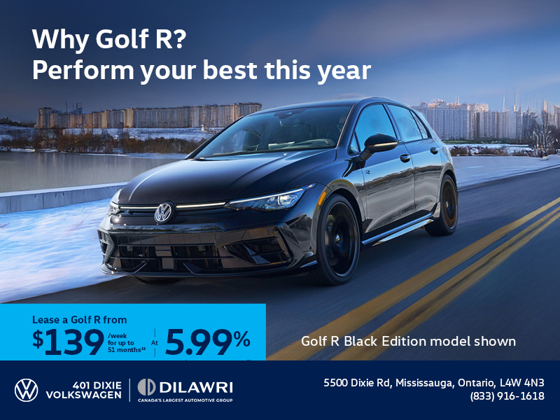 Get the 2026 Volkswagen Golf R