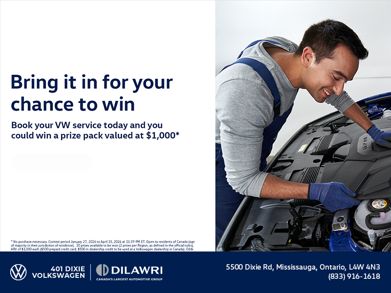 Bring it in for your chance to win