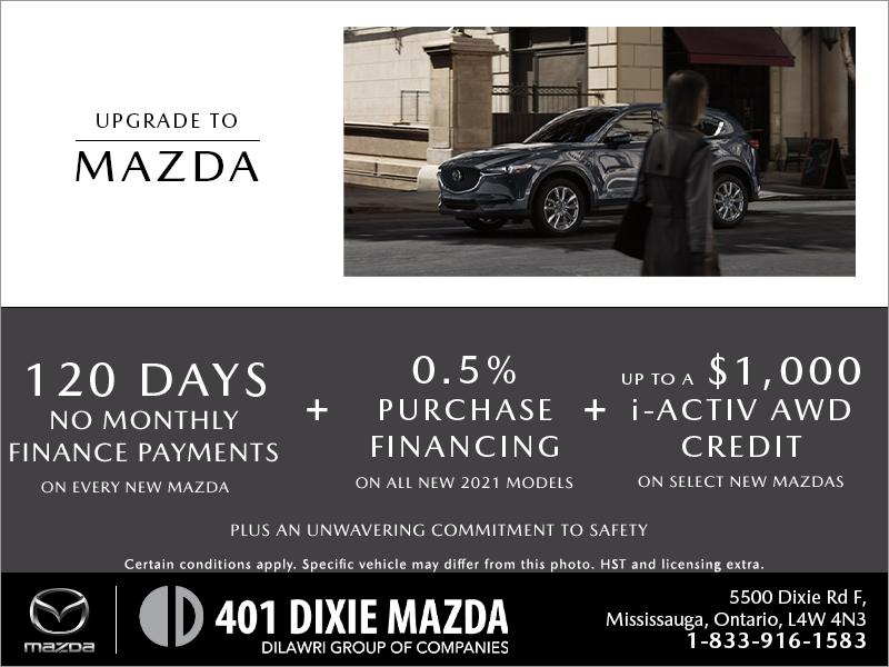 Upgrade to Mazda!