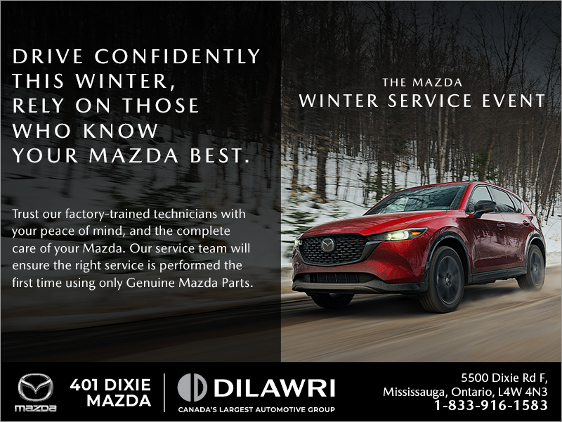 The Mazda Winter Service Event