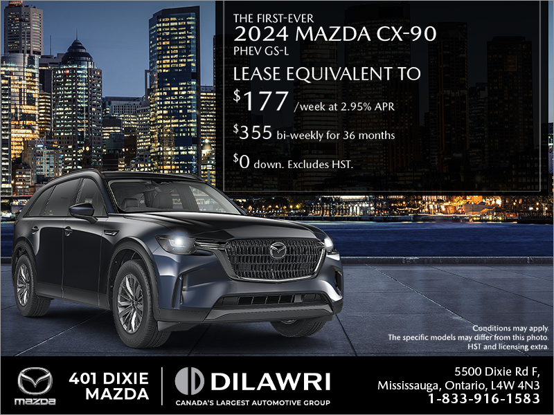 Get the 2024 Mazda CX-90 PHEV