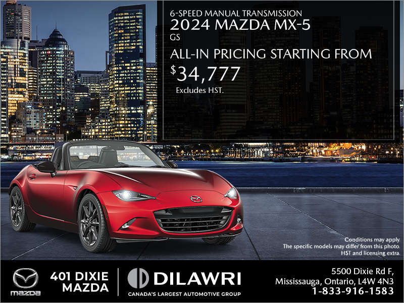 Get the 2024 Mazda MX-5