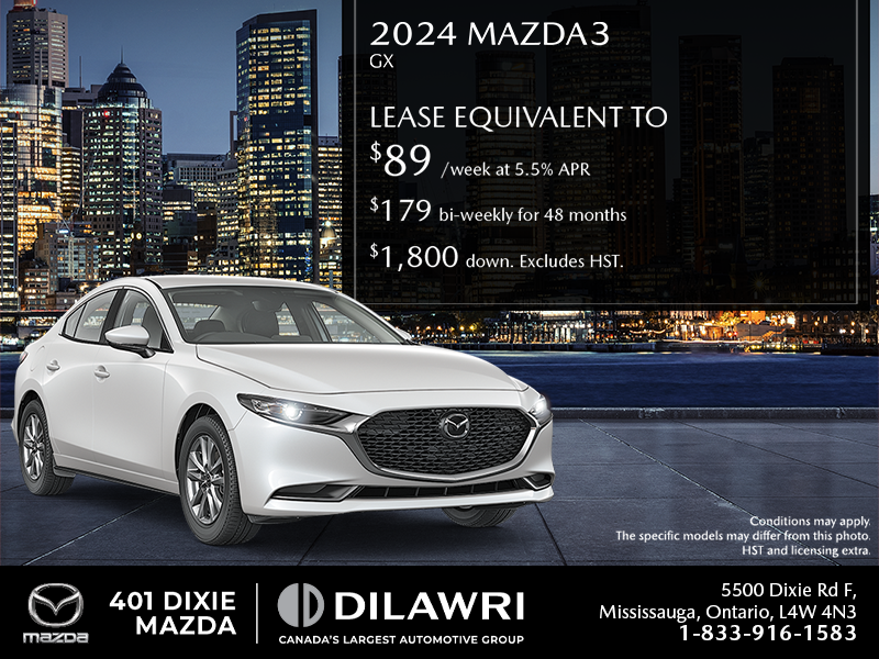 Get the 2024 Mazda3