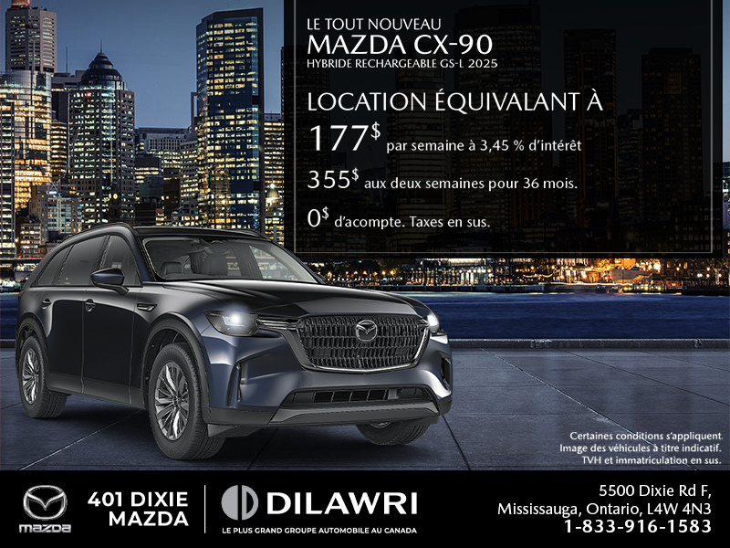 Procurez-vous le Mazda Cx-90 Phev 2025