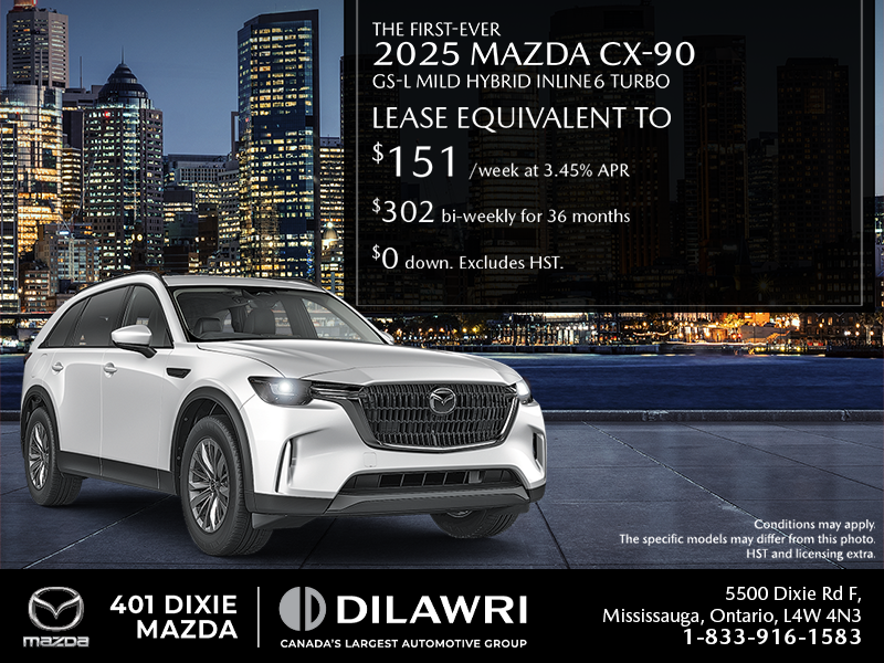 Get the 2025 Mazda CX-90 MHEV