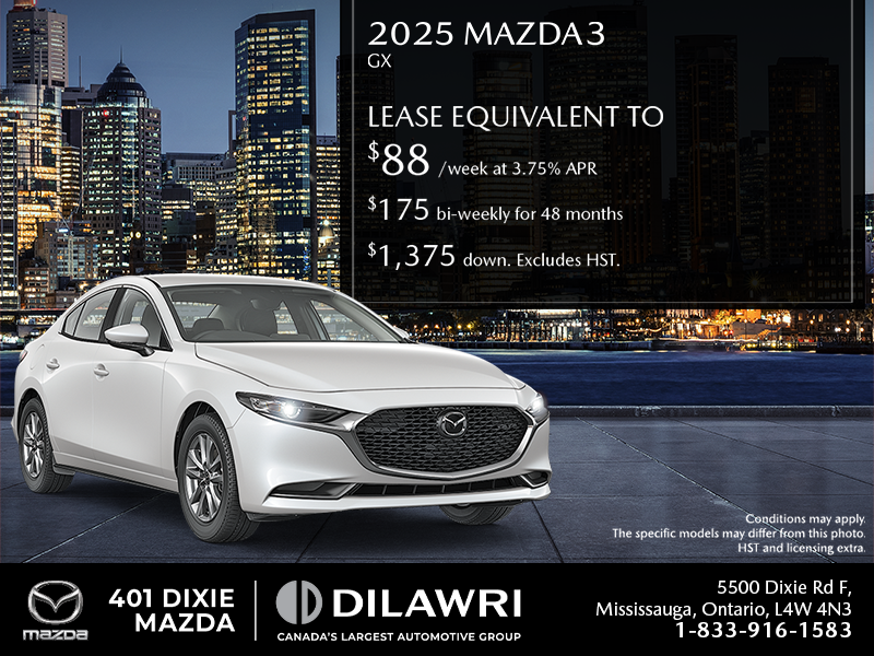 Get the 2025 Mazda3