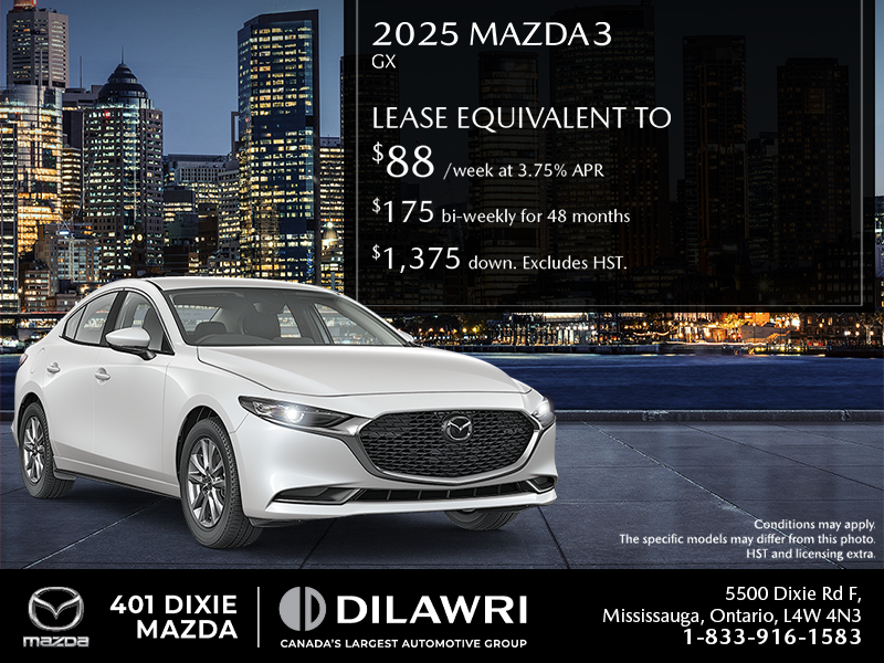 Get the 2025 Mazda3