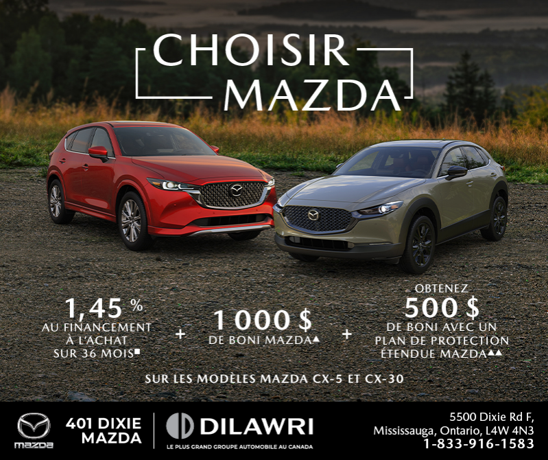L'événement Choisir Mazda