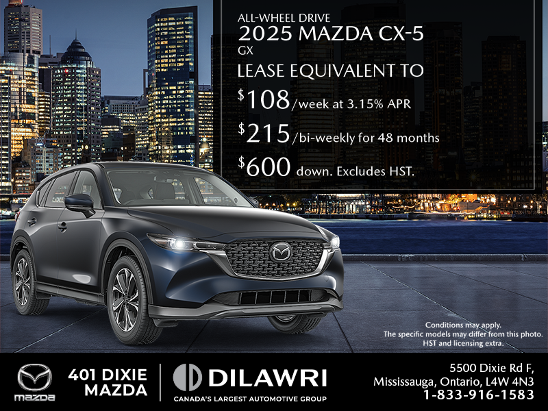 Get the 2025 Mazda CX-5