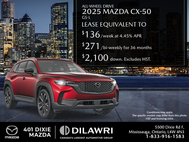 Get the 2025 Mazda CX-50
