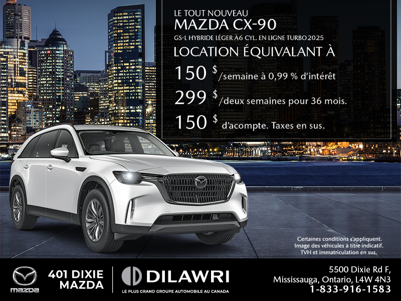 Procurez-vous le Mazda Cx-90 Mhev 2025