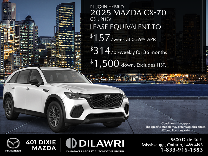 Get the 2025 Mazda CX-70 PHEV