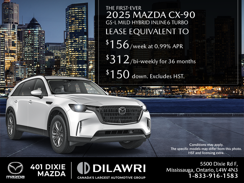Get the 2025 Mazda CX-90 MHEV