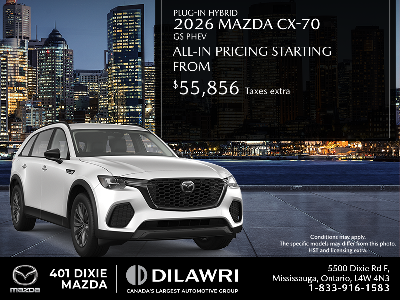 Get the 2025 Mazda CX-70 PHEV