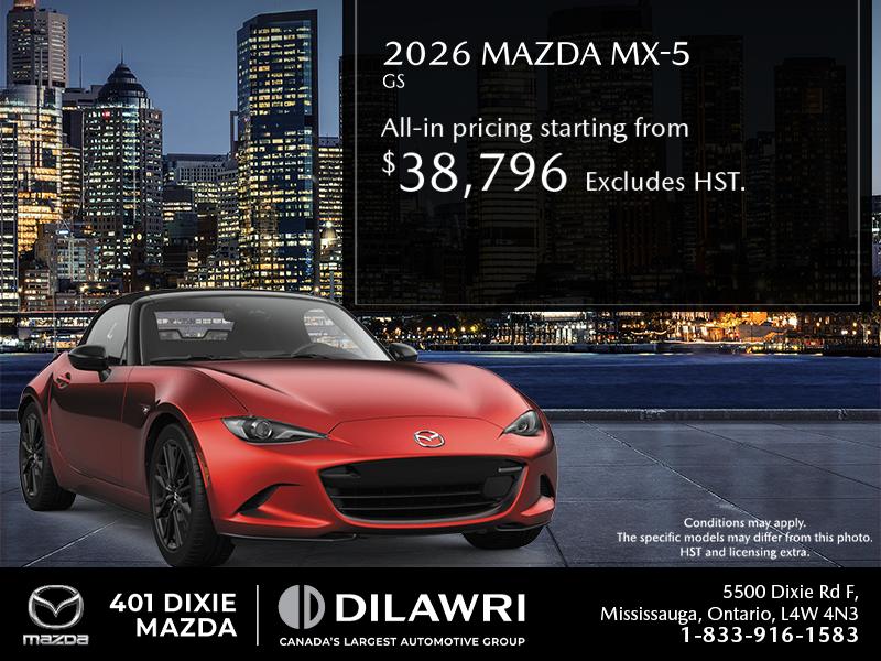 Get the 2026 Mazda MX-5