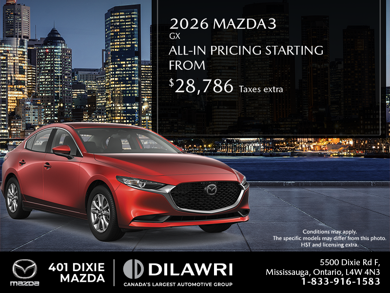 Get the 2026 Mazda3