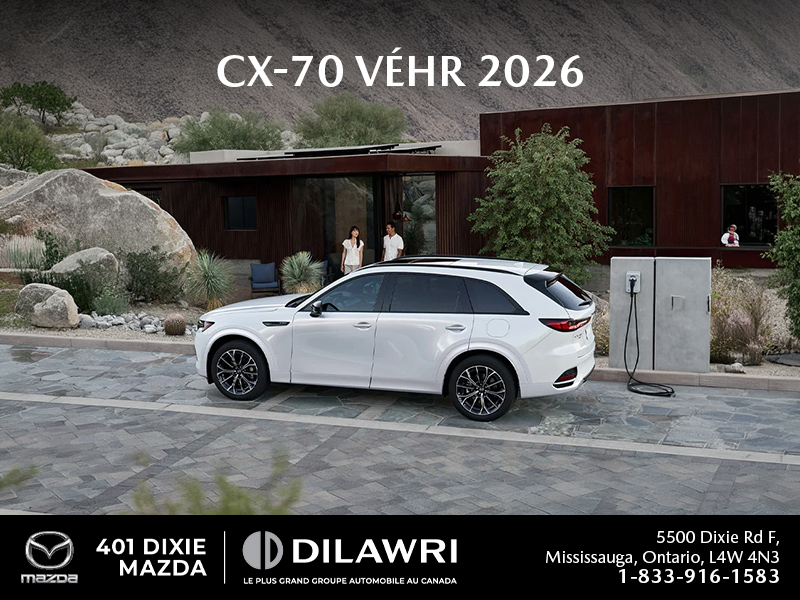 Mazda CX-70 Plug-In Hybrid 2026