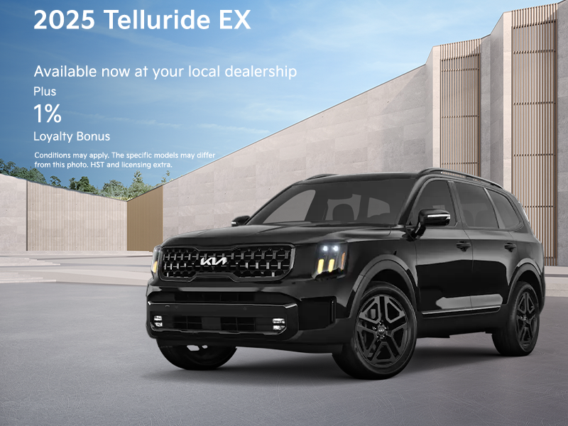 Get the 2025 Kia Telluride!